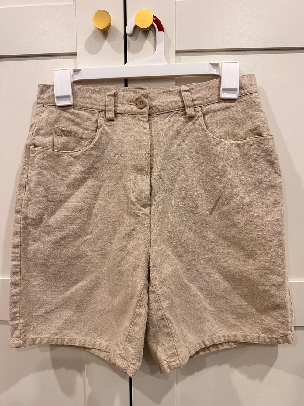 Liz Sport 90’s vintage Linen Cotton Shorts  women’s 6
